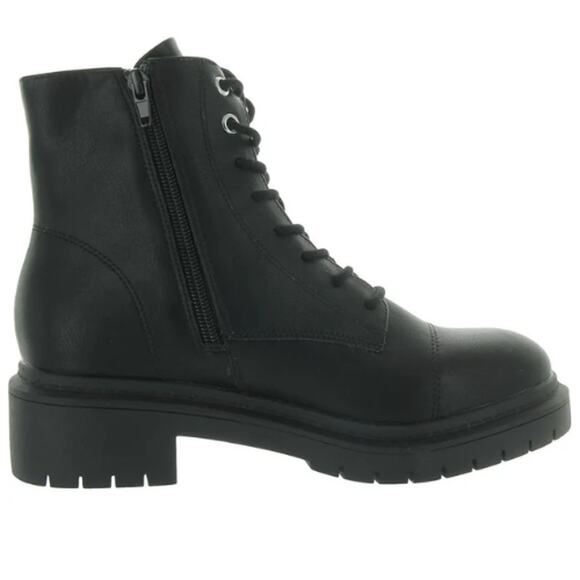 Style &  Co Zaharaa Lace up Boot in Black New Size 9 - Picture 2 of 7